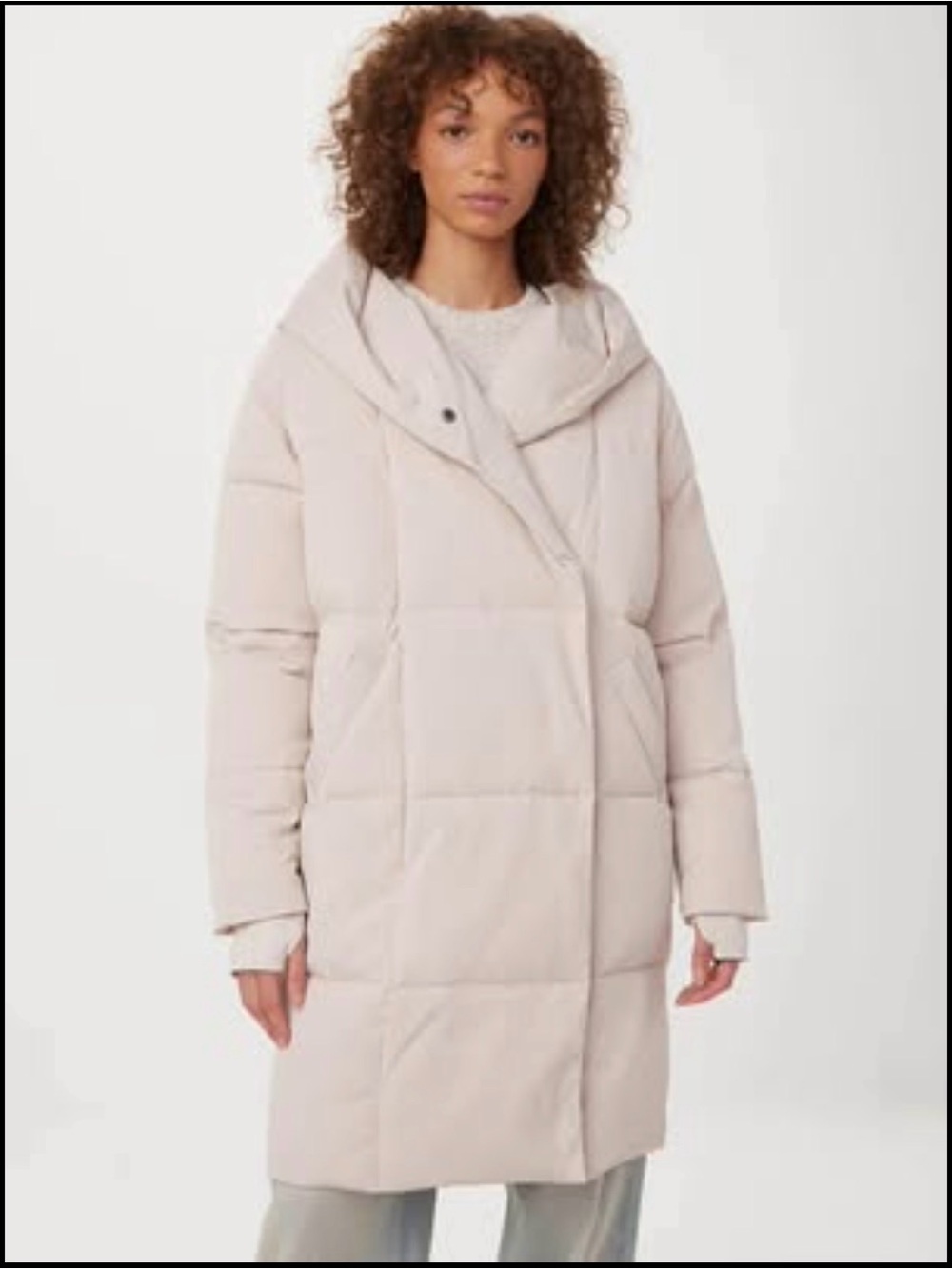 Frank & Oat Ribbed Puffer Coat (best seller) Medium